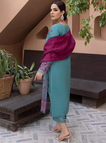 RANG RASIYA KARANDI SHAWL 3PC UNSTITCHED SUIT  NURAY