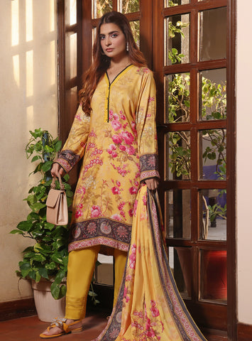 3 PCS Digital Printed Suit