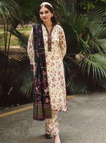 3 PCS Digital Printed Dress