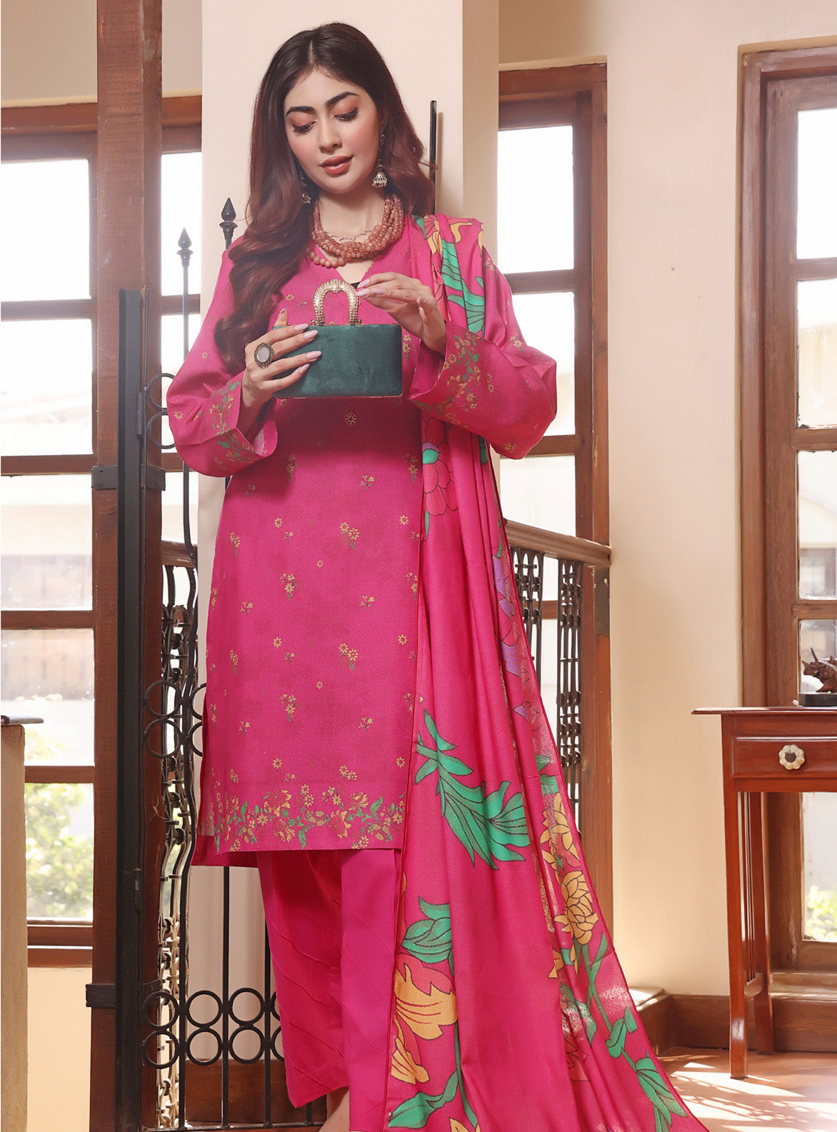 3 PCS Digital Printed Suit