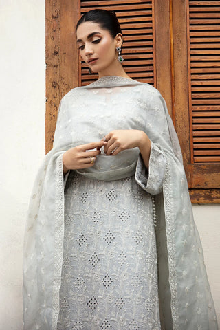 Motfiz Premium Embroidered Linen Unstitched suit 4266-MORGANITE
