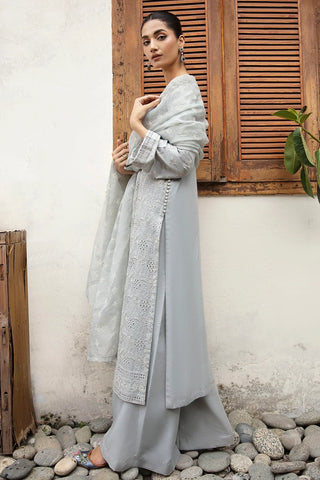 Motfiz Premium Embroidered Linen Unstitched suit 4266-MORGANITE