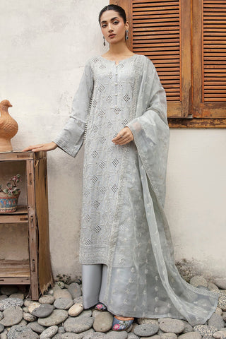 Motfiz Premium Embroidered Linen Unstitched suit 4266-MORGANITE
