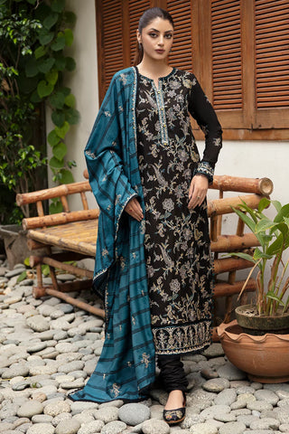 Motfiz Premium Embroidered Linen Unstitched suit 4271-KEYVAN