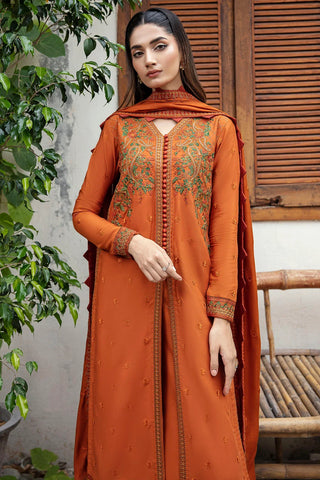 Motfiz Premium Embroidered Linen Unstitched suit 4273-RIMA