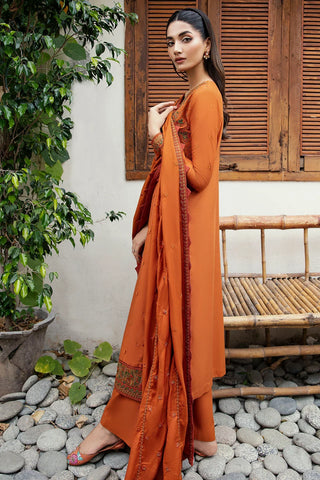 Motfiz Premium Embroidered Linen Unstitched suit 4273-RIMA