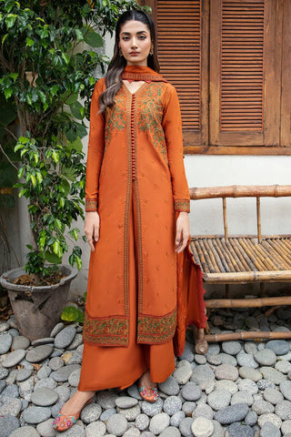 Motfiz Premium Embroidered Linen Unstitched suit 4273-RIMA