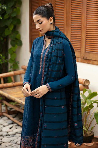 Motfiz Premium Embroidered Linen Unstitched suit 4274-ODETLE