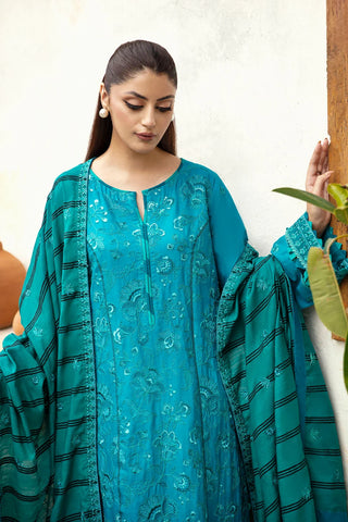 Motfiz Premium Embroidered Linen Unstitched suit 4275-CELINE