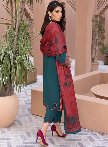 RANG RASIYA KARANDI SHAWL 3PC UNSTITCHED SUIT EMEL