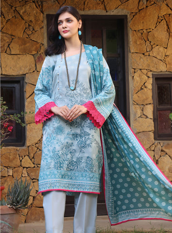 3 PCS Digital Printed Suit