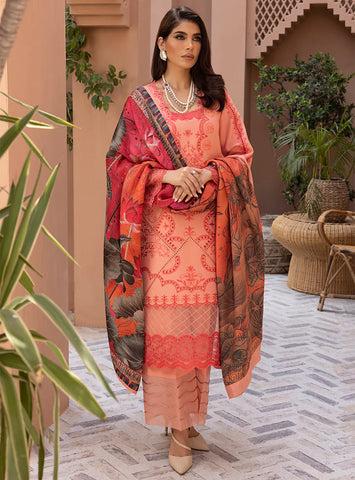 RANG RASIYA KARANDI SHAWL 3PC UNSTITCHED SUIT MIRAY