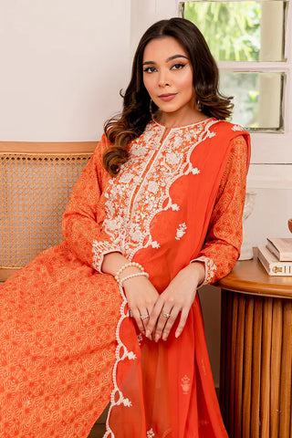 Rashid Textile Allure Luxury Embroidered Cambric Unstitched 3pc suit 8112