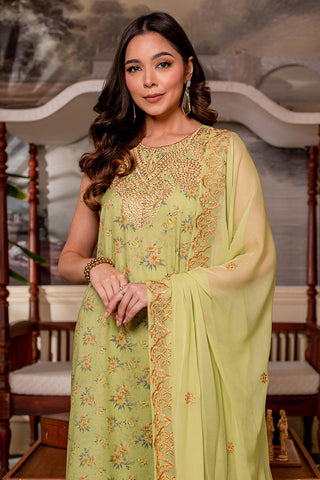Rashid Textile Allure Luxury Embroidered Cambric Unstitched 3pc suit 8113