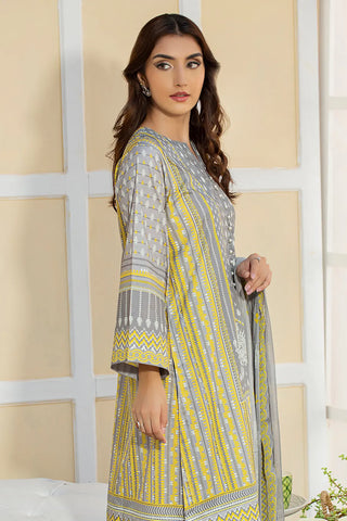 RASHID TEXTILE MIRAL LUXURY PRINTED CAMBRIC 3PC SUIT 8122