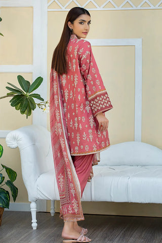 RASHID TEXTILE MIRAL LUXURY PRINTED CAMBRIC 3PC SUIT 8127