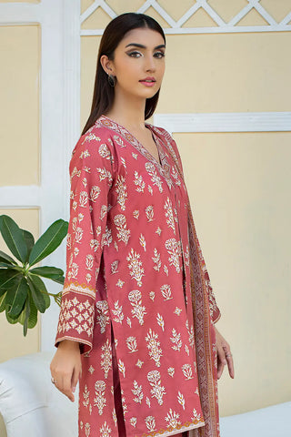 RASHID TEXTILE MIRAL LUXURY PRINTED CAMBRIC 3PC SUIT 8127