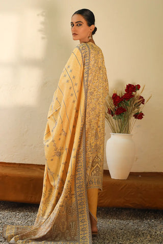 Rashid Textile Hazel Premium Embroidered Karandi Unstitched 3pc suit 8202