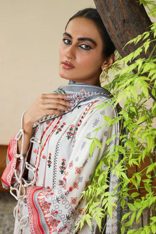Rashid Textile Hazel Premium Embroidered Karandi Unstitched 3pc suit 8205