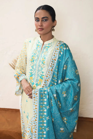 Rashid Textile Hazel Premium Embroidered Karandi Unstitched 3pc suit 8206