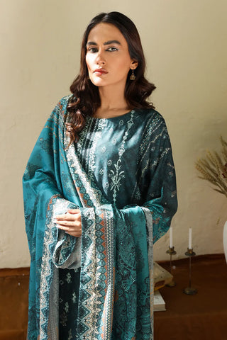 Rashid Textile Hazel Premium Embroidered Karandi Unstitched 3pc suit 8207