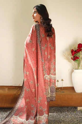 Rashid Textile Hazel Premium Embroidered Karandi Unstitched 3pc suit 8208