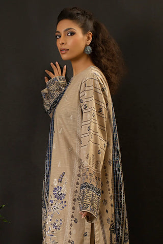 Rashid Textile Aadab Embroidered Khaddar unstitched 3pc suit 8301