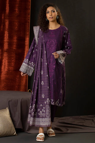 Rashid Textile Aadab Embroidered Khaddar unstitched 3pc suit 8310