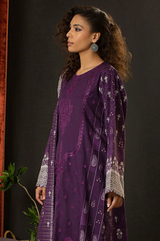 Rashid Textile Aadab Embroidered Khaddar unstitched 3pc suit 8310
