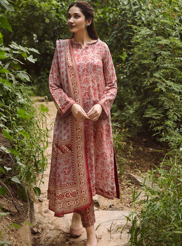 3 PCS Digital Printed Dress