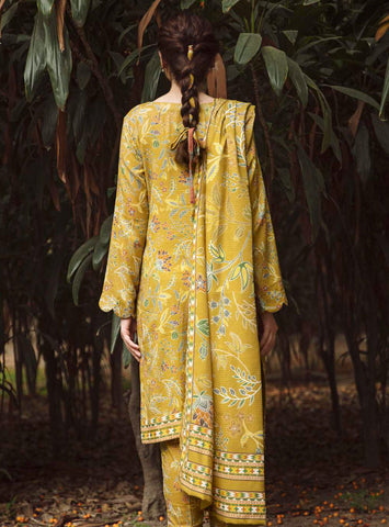 3 PCS Digital Printed Dress