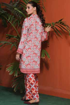 Zoella Baseerat Cotail Digital Printed 2pc Unstitched suit COT2P-0002