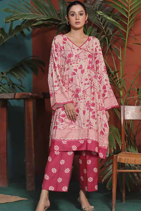 Zoella Baseerat Cotail Digital Printed 2pc Unstitched suit COT2P-0003
