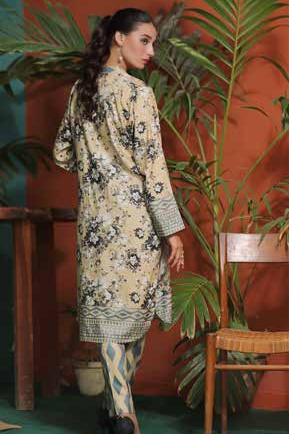 Zoella Baseerat Cotail Digital Printed 2pc Unstitched suit COT2P-0004