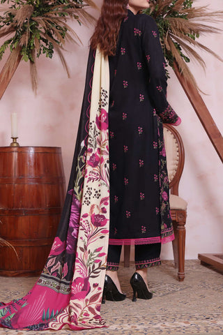 NAYAB LEATHER WINTER 3PC UNSTITCHED SUIT D-02