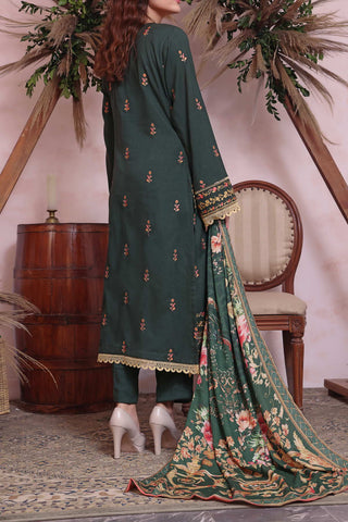 NAYAB LEATHER WINTER 3PC UNSTITCHED SUIT D-05