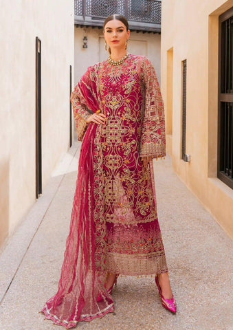 Elaf Premium Evara Unstitched Wedding Formal 3Pc Suit EEB-02 ZEPHYR