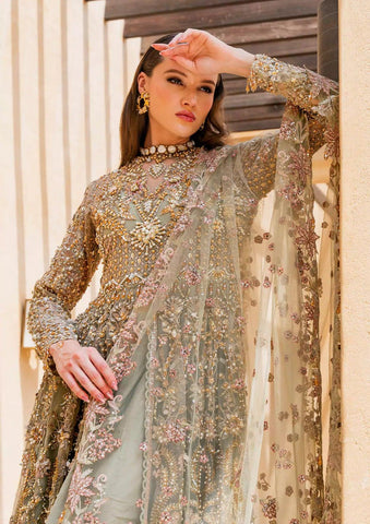 Elaf Premium Evara Unstitched Wedding Formal 3Pc Suit EEB-08 RANIA