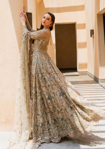 Elaf Premium Evara Unstitched Wedding Formal 3Pc Suit EEB-08 RANIA