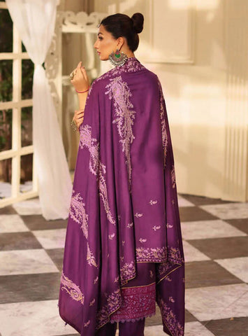 Gul Ahmed 3 Pc Pashmina Shawl Unstitched Dress (PS 02)