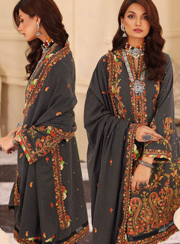 Gul Ahmed 3 Pc Pashmina Shawl Unstitched Dress (PS 09)