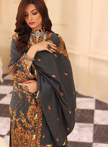 Gul Ahmed 3 Pc Pashmina Shawl Unstitched Dress (PS 09)