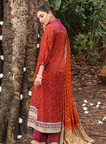 Gul Ahmed 3 Pc Unstitched Khaddar Dress (GA-11)