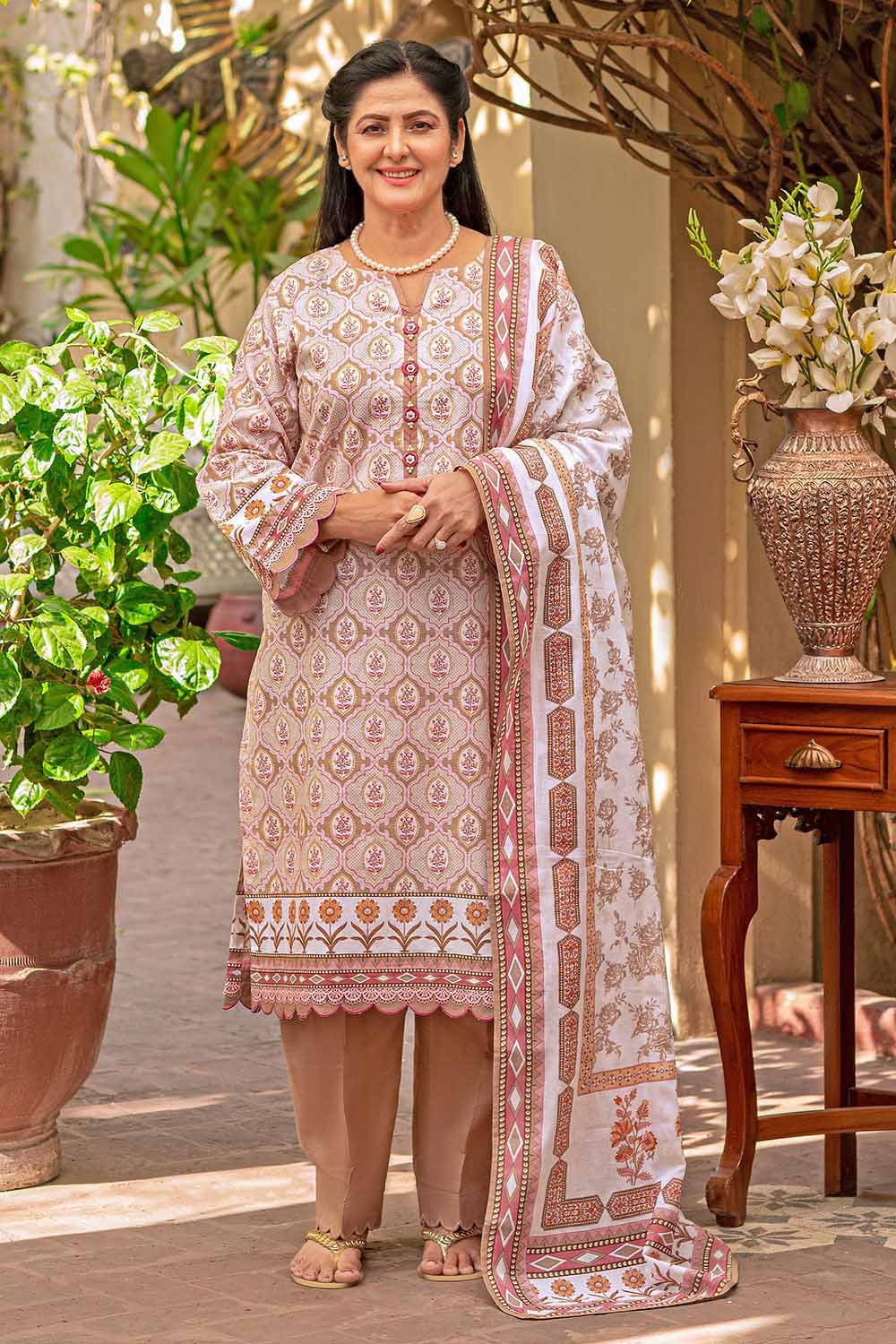 Gul Ahmed Mother's Collection Dress(MS-654)