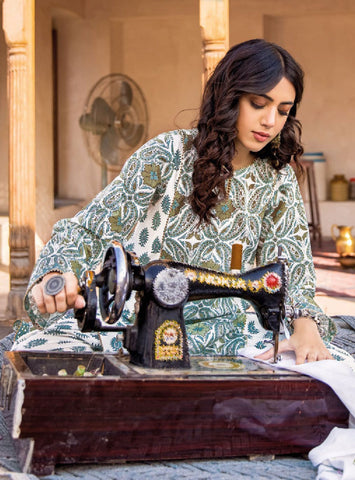 Gul Ahmed Vintage Garden Dress (MS-602)