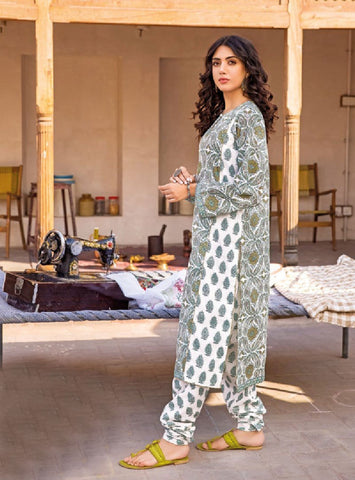 Gul Ahmed Vintage Garden Dress (MS-602)
