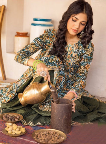 Gul Ahmed Vintage Garden Dress (MS-605)