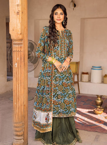 Gul Ahmed Vintage Garden Dress (MS-605)
