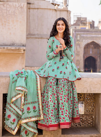 Gul Ahmed Vintage Garden Dress (MS-609)