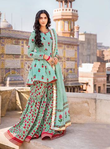 Gul Ahmed Vintage Garden Dress (MS-609)